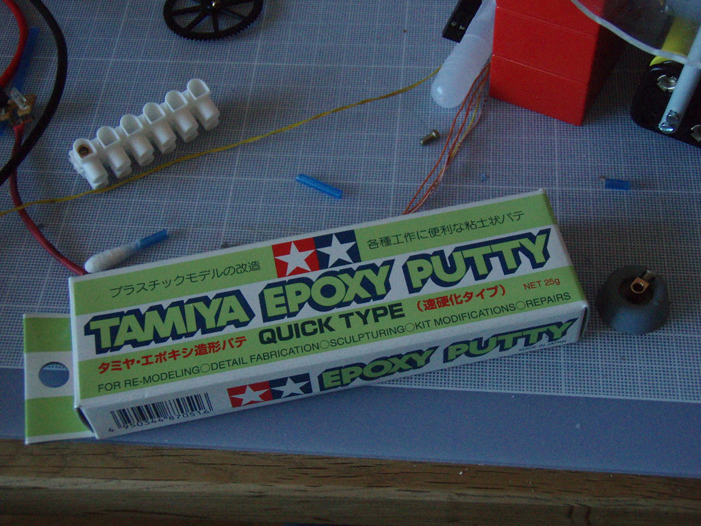 Tamiya Epoxy Putty, Japanese kids use this to make custom p…